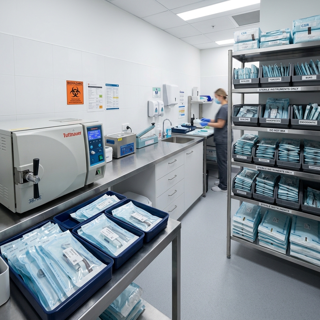 Autoclave Class B Sterilization Setup Bay