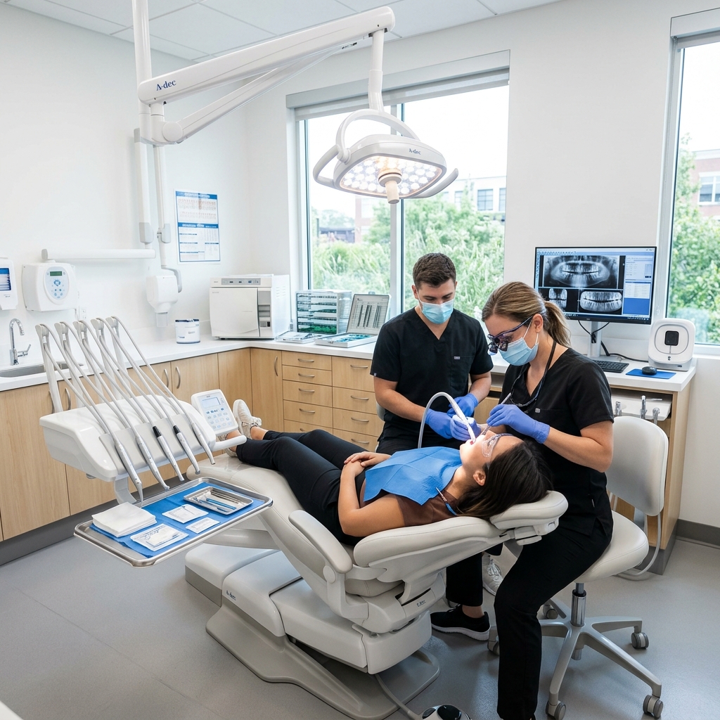 Sanitized Advanced Dental Treatment Operatory Room
