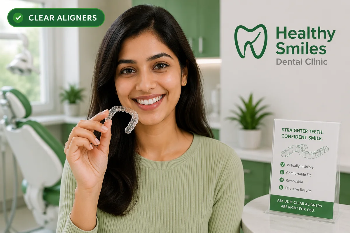 Clear Aligners & Braces at Healthy Smiles Dental Clinic