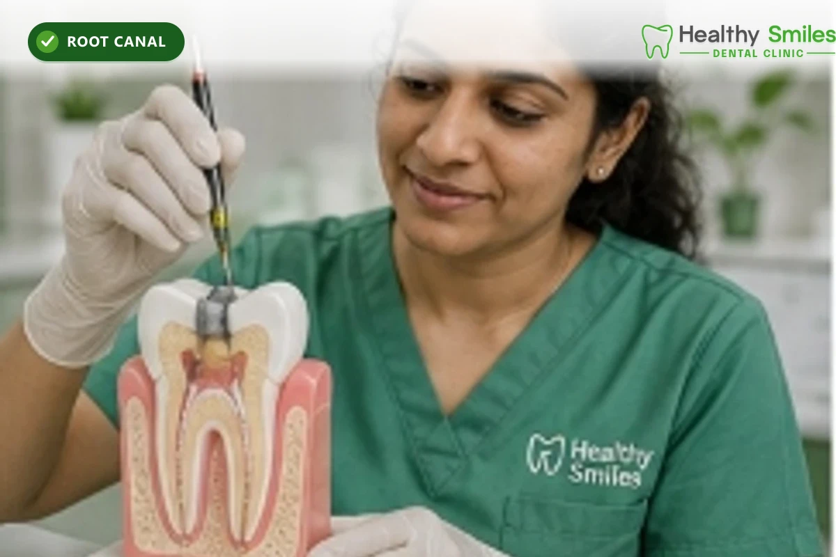 Root Canal Treatment at Healthy Smiles Dental Clinic
