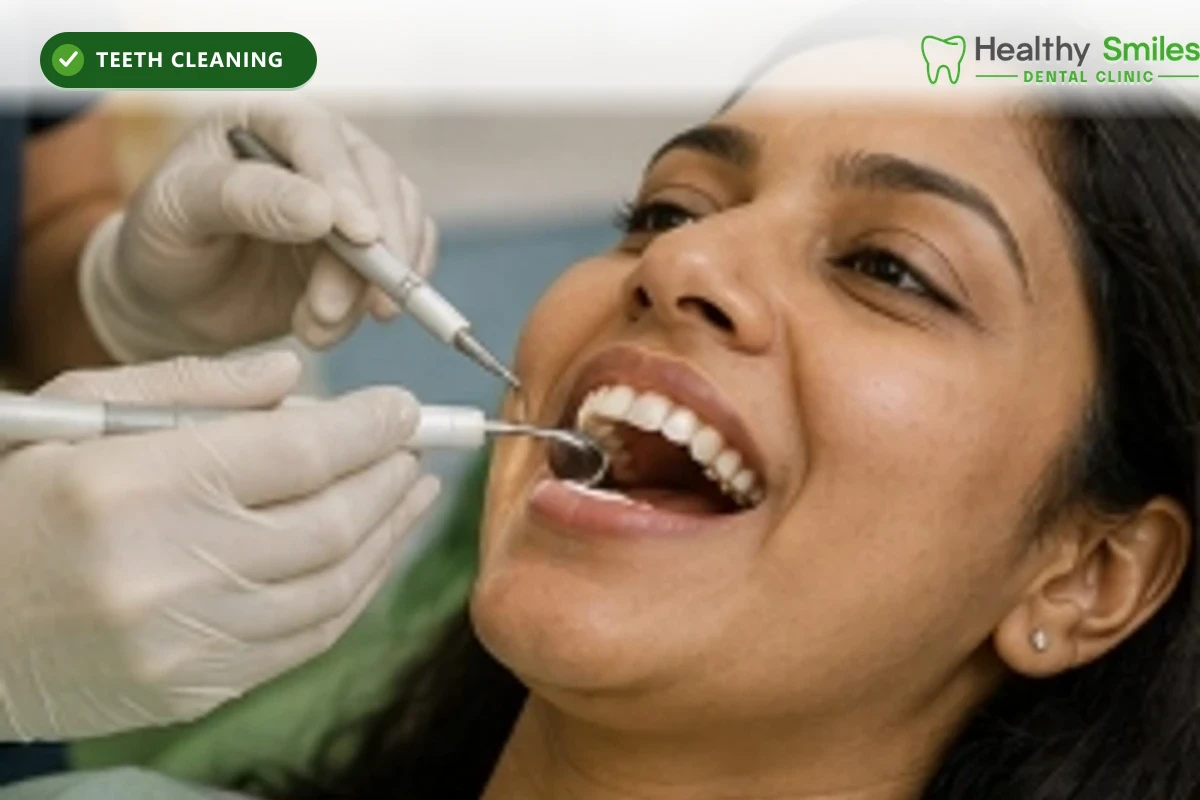 Teeth Cleaning & Scaling at Healthy Smiles Dental Clinic