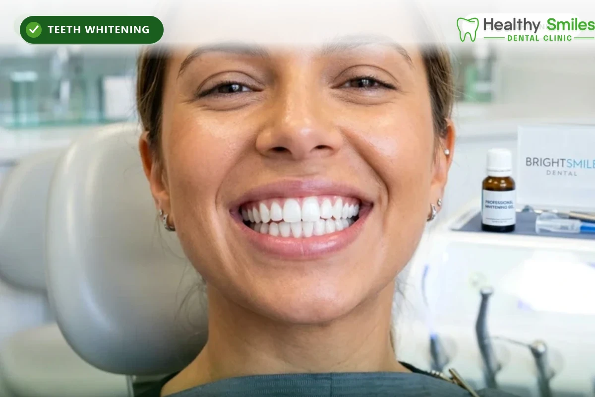 Teeth Whitening at Healthy Smiles Dental Clinic